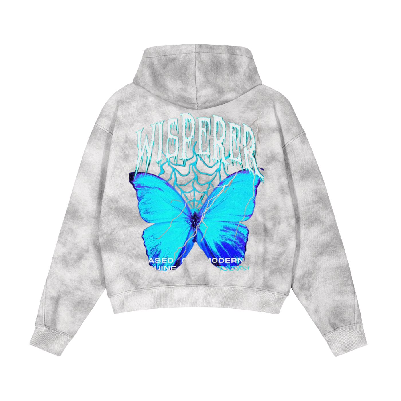 LS Wisperer Boxy Zip-up Fleece Hoodie