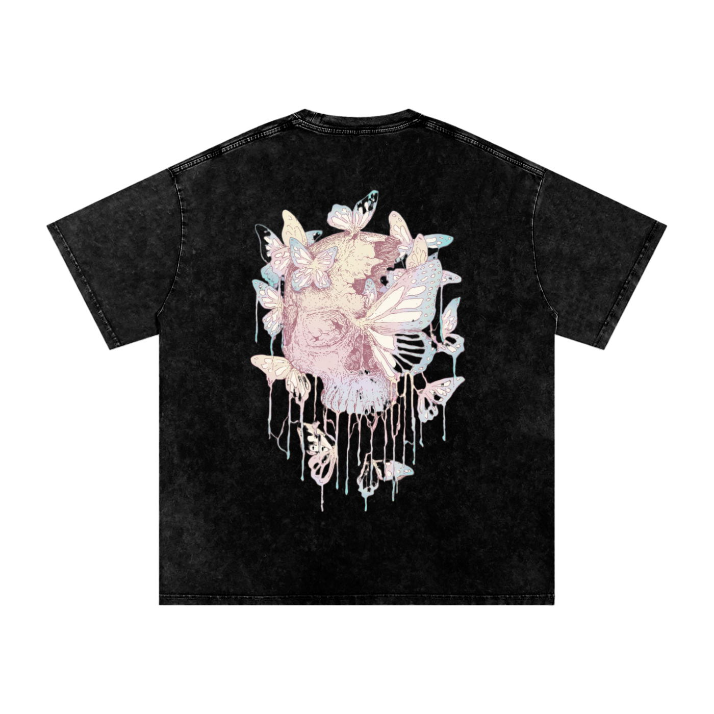 LS Acid Wash Oversize T-Shirt