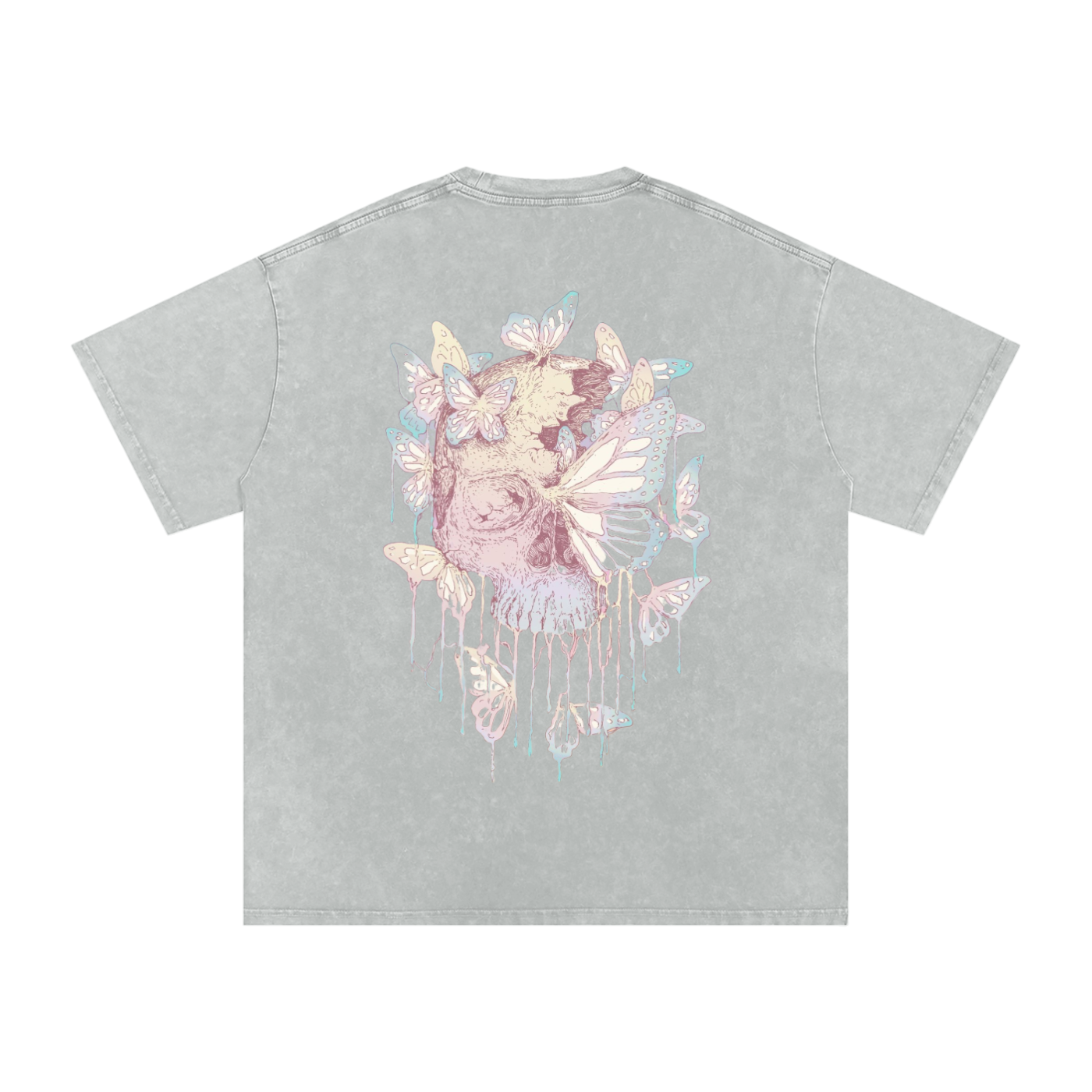 LS Acid Wash Oversize T-Shirt