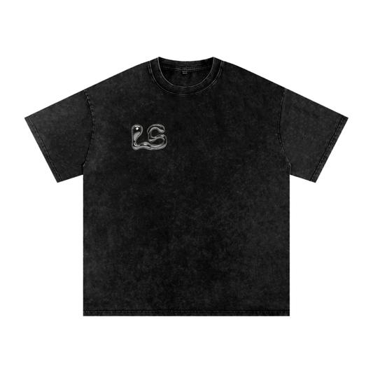 LS Acid Wash Oversize T-Shirt