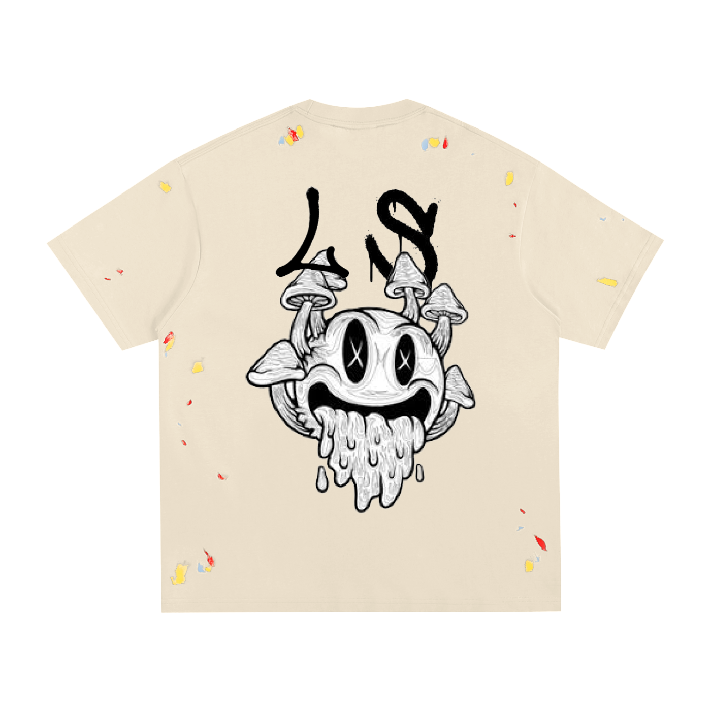 LS Paint Splatter T-Shirt